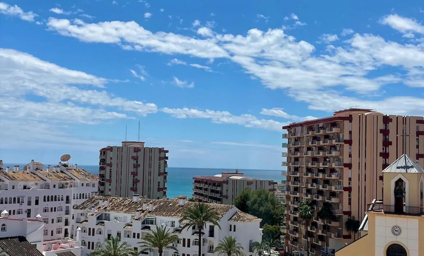 Apartment La Terraza De Benal, 3 Bedrooms With Sea View, 100 M2 Benalmadena